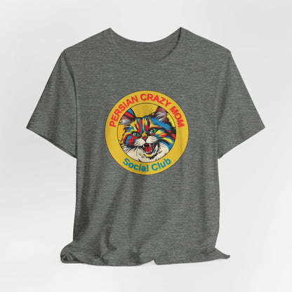 Persian Crazy Mom Social Club Women T-Shirt