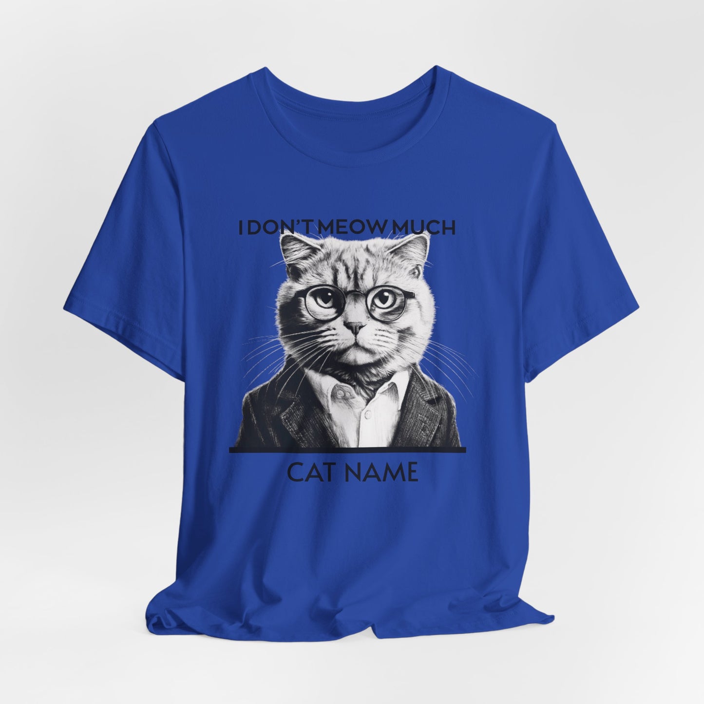 Cat Name Personalize Unisex T-Shirt