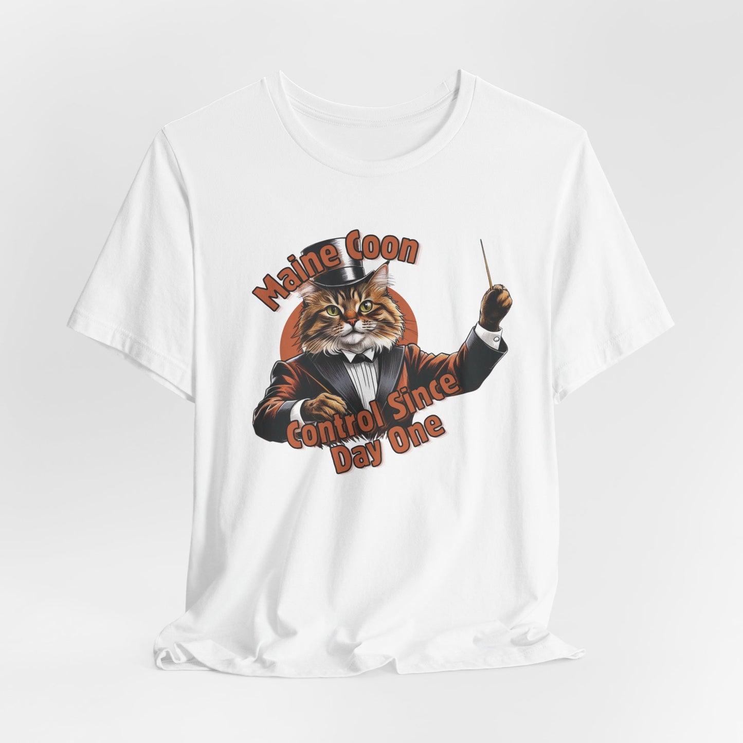 Maine Coon Control Since Day One Unisex T-Shirt