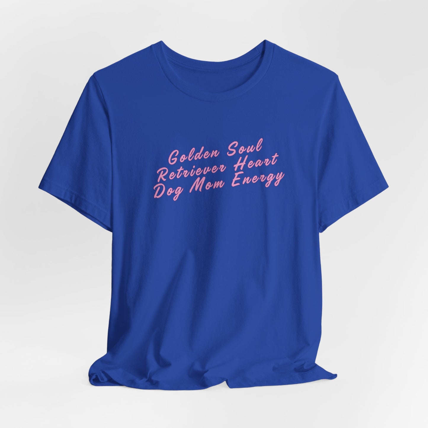Golden Soul Retriever Heart Dog Mom Energy Women T-Shirt