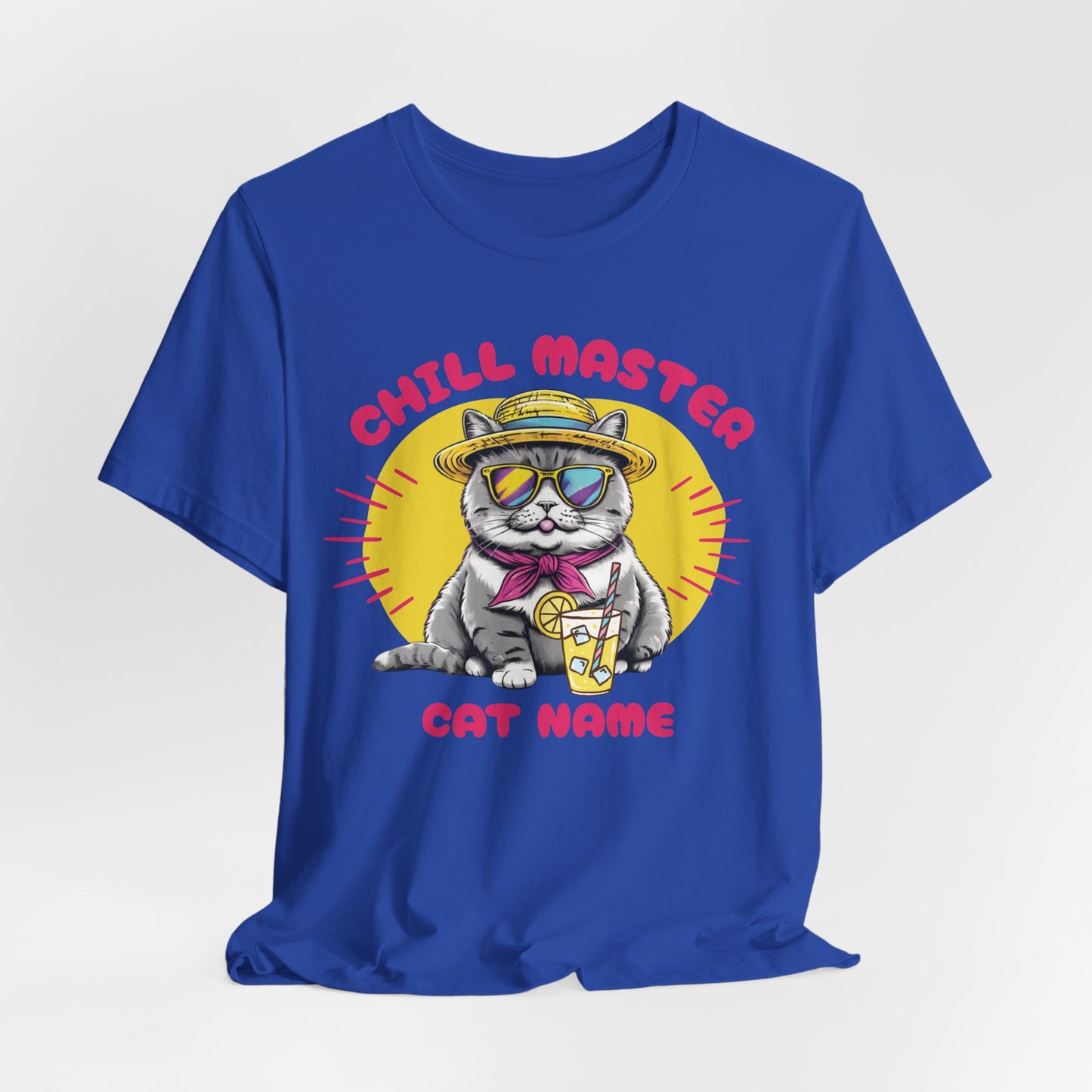 Cat Name Personalize Unisex T-Shirt