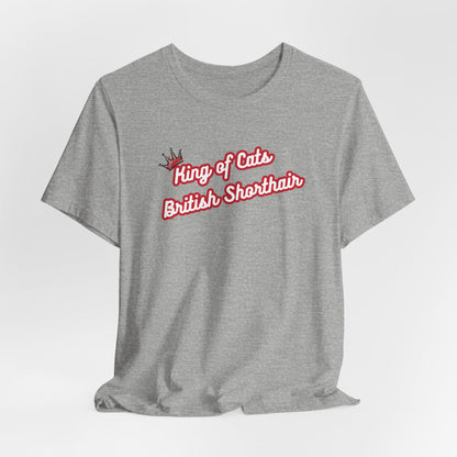 King Of Cats British Shorthair Men T-Shirt