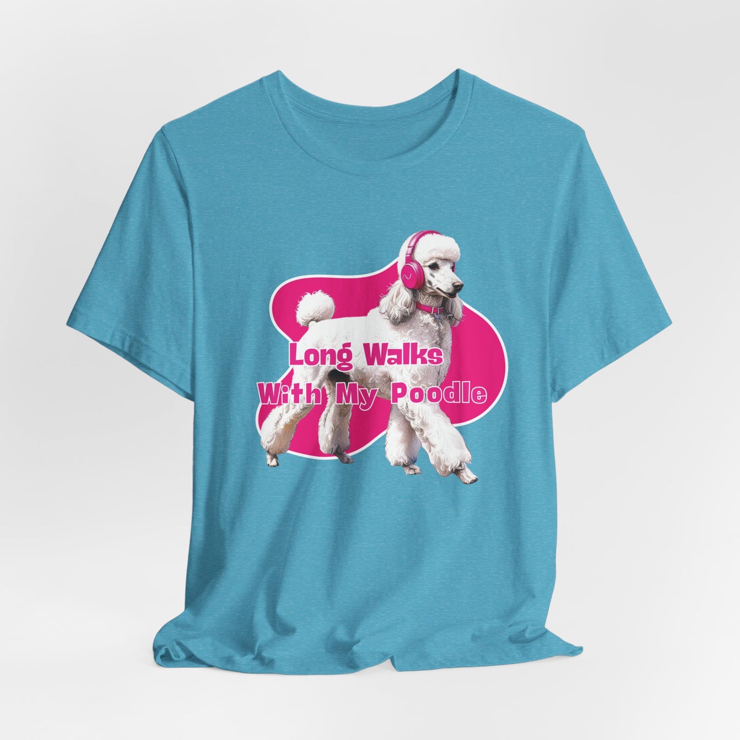 Long Walks & Longer Talks With My Poodle Unisex T-Shirt