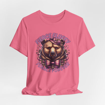 Fierce Fluffy Female Women T-Shirt
