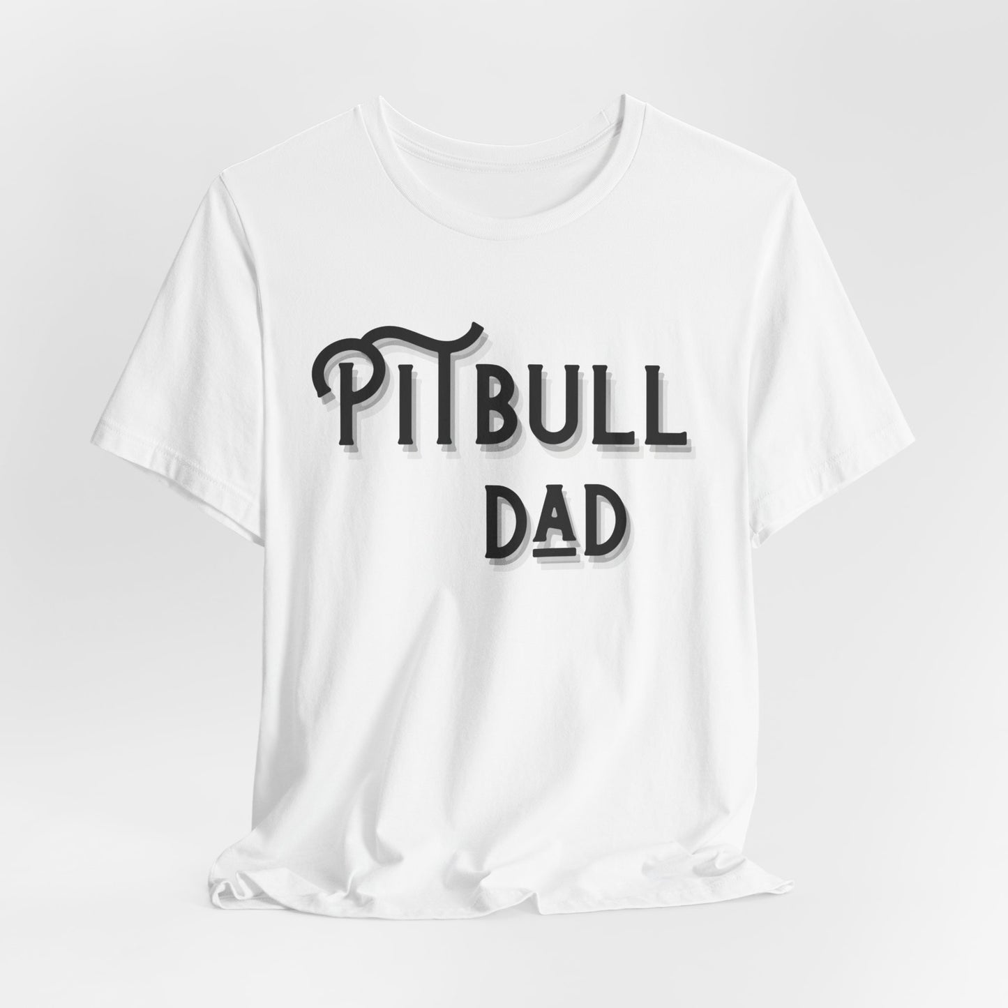 Pitbull Dad Men T-Shirt