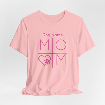 Dog Name Personalize Women T-Shirt