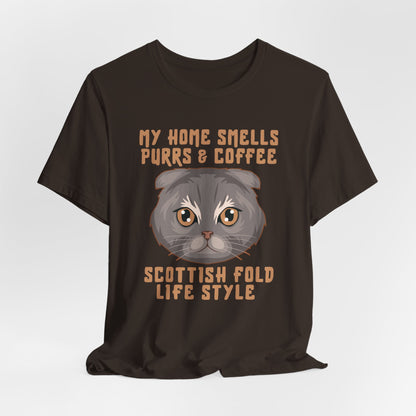 Scottish Fold Life Style Unisex T-Shirt