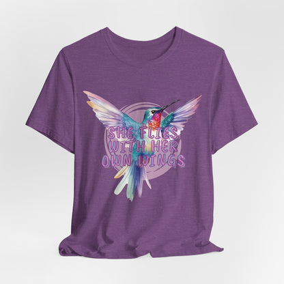 She Flies With Her Own Wings Women T-Shirt