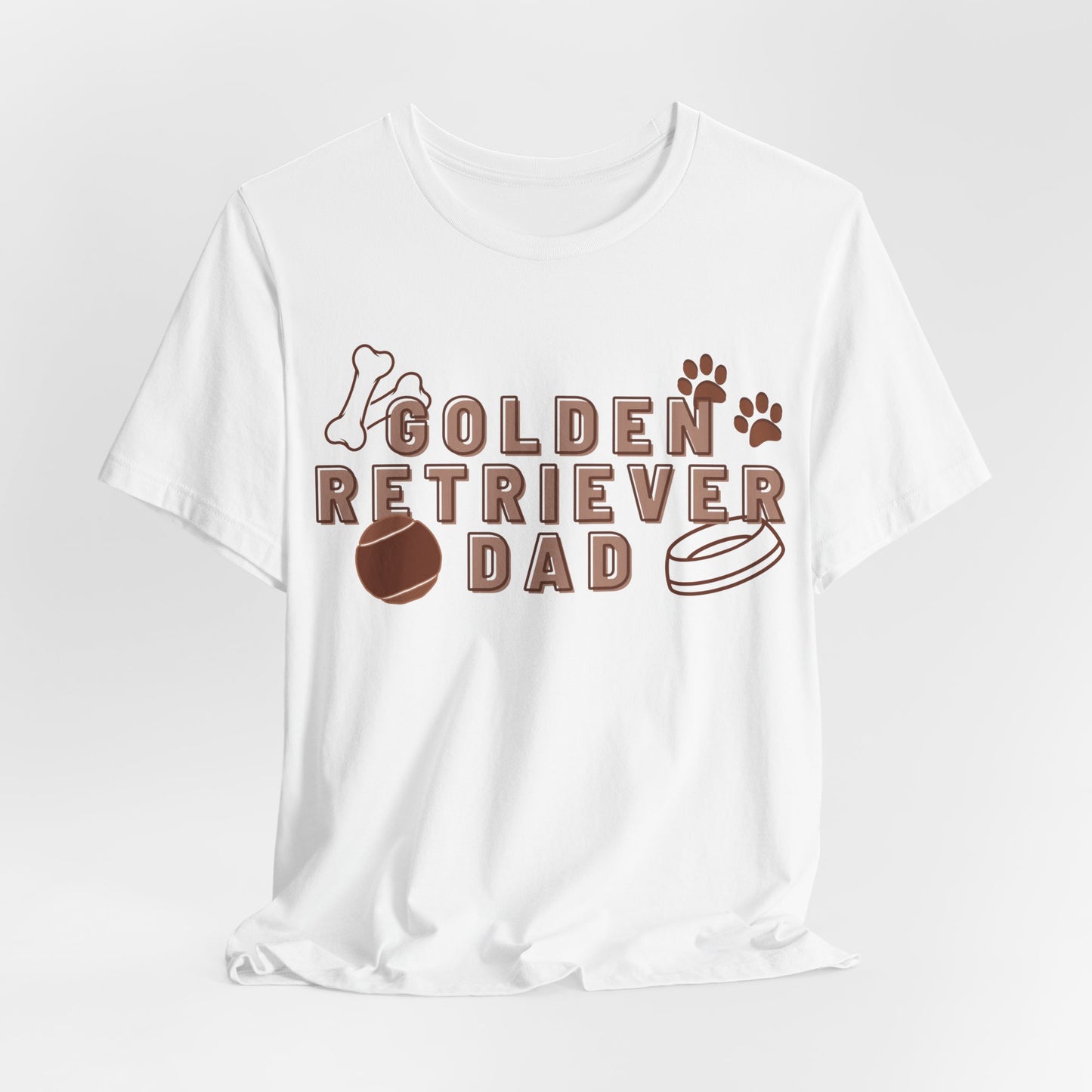 Golden Retriever Dad Men T-Shirt