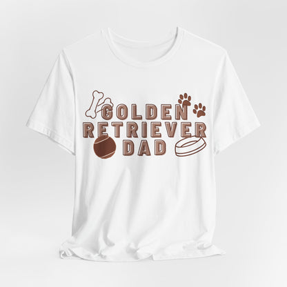 Golden Retriever Dad Men T-Shirt