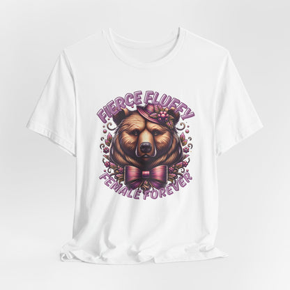 Fierce Fluffy Female Women T-Shirt