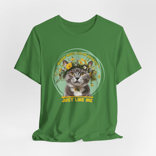 Warm Hugs Calm Hearts Just Like Me Women T-Shirt