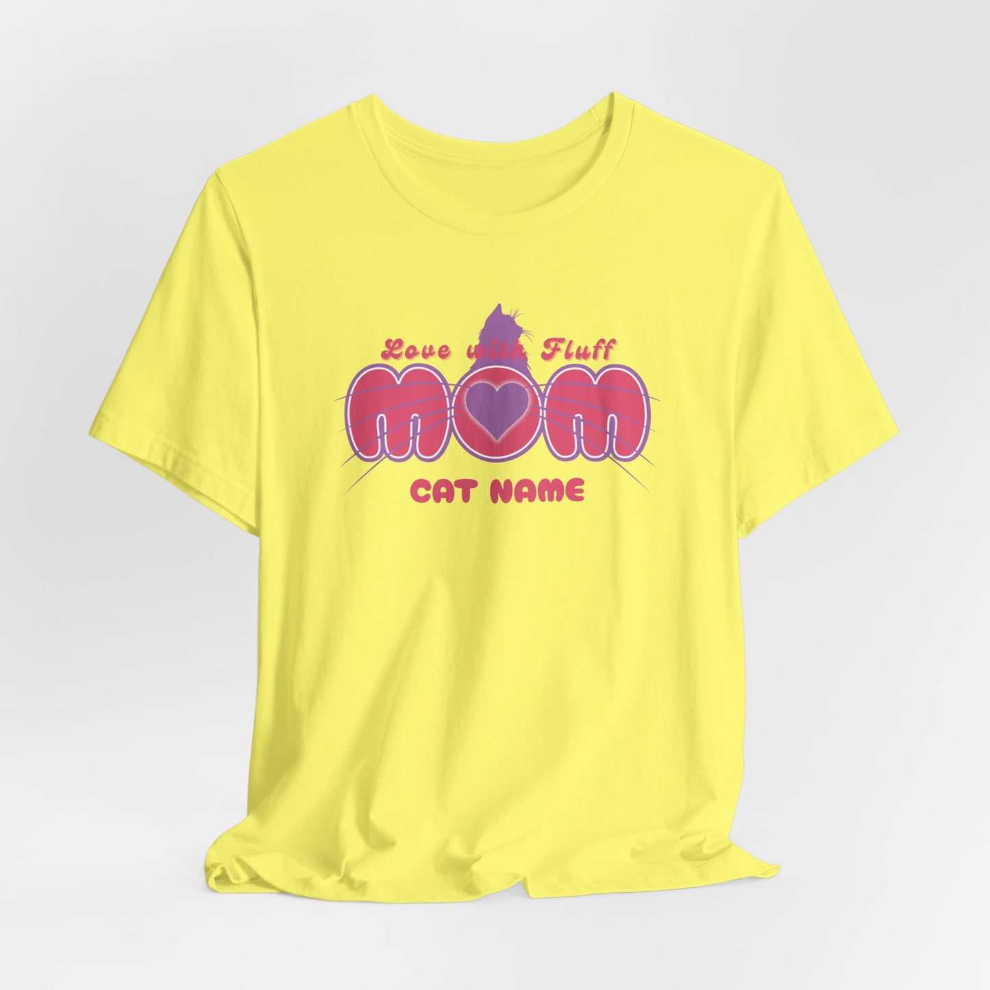 Cat Name Personalize Women T-Shirt