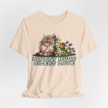 Fluffy Hugs Silent Love Women T-Shirt