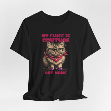 Cat Name Personalize Women T-Shirt