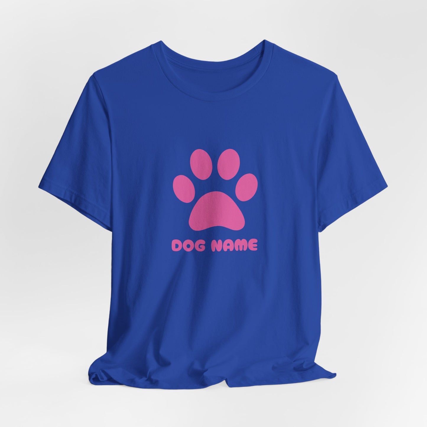 Dog Name Personalize Women T-Shirt