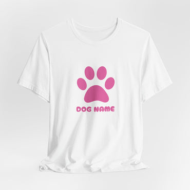 Dog Name Personalize Women T-Shirt