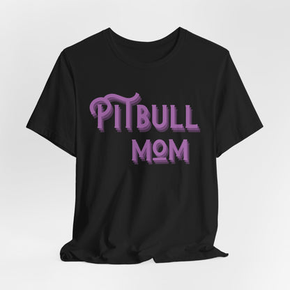 Pitbull Mom Women T-Shirt