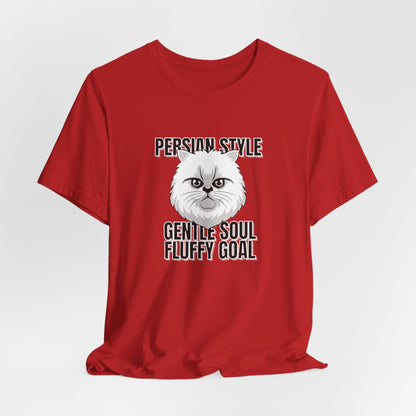 Gentle Soul Fluffy Goal Persian Style Unisex T-Shirt