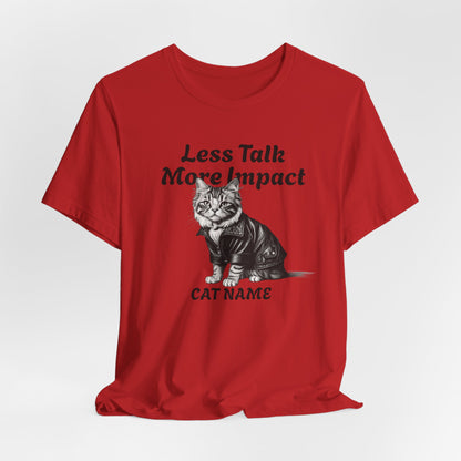 Cat Name Personalize Unisex T-Shirt