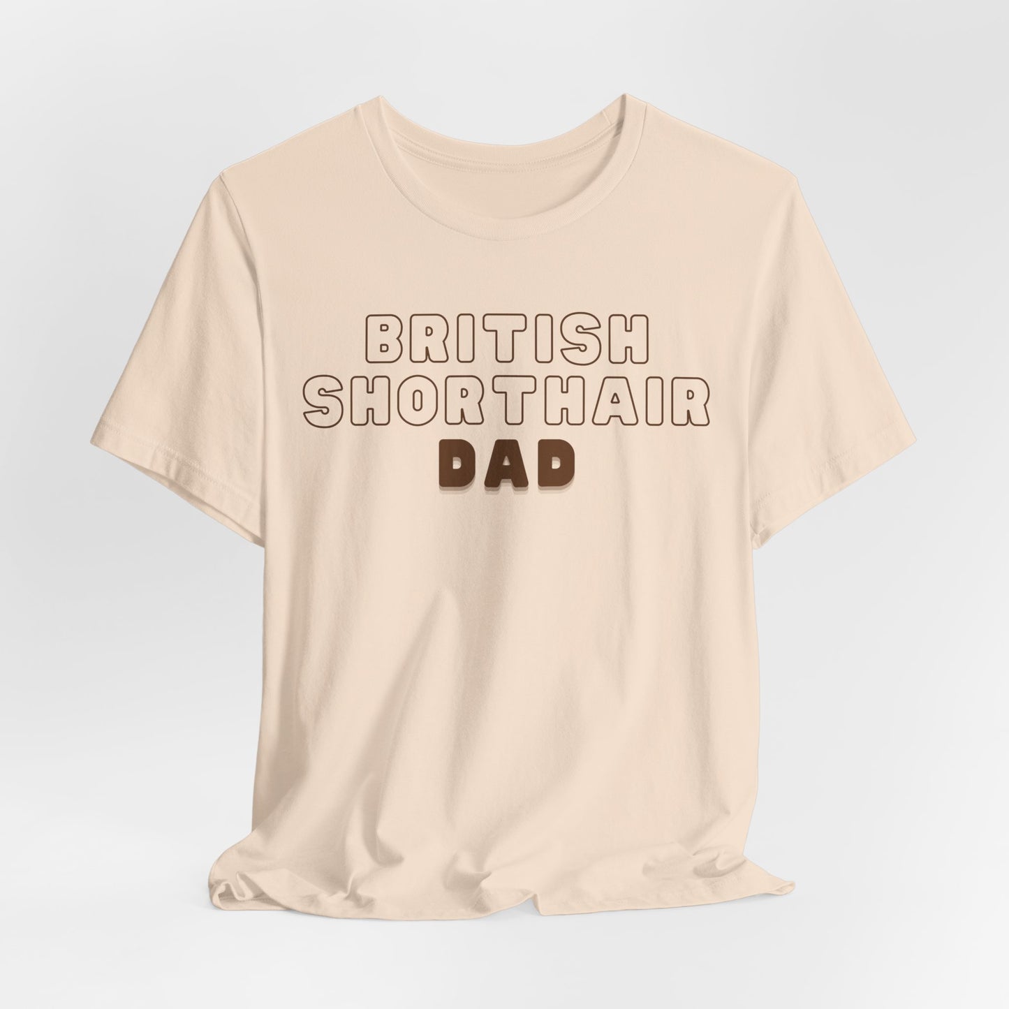 British Shorthair Dad Men T-Shirt