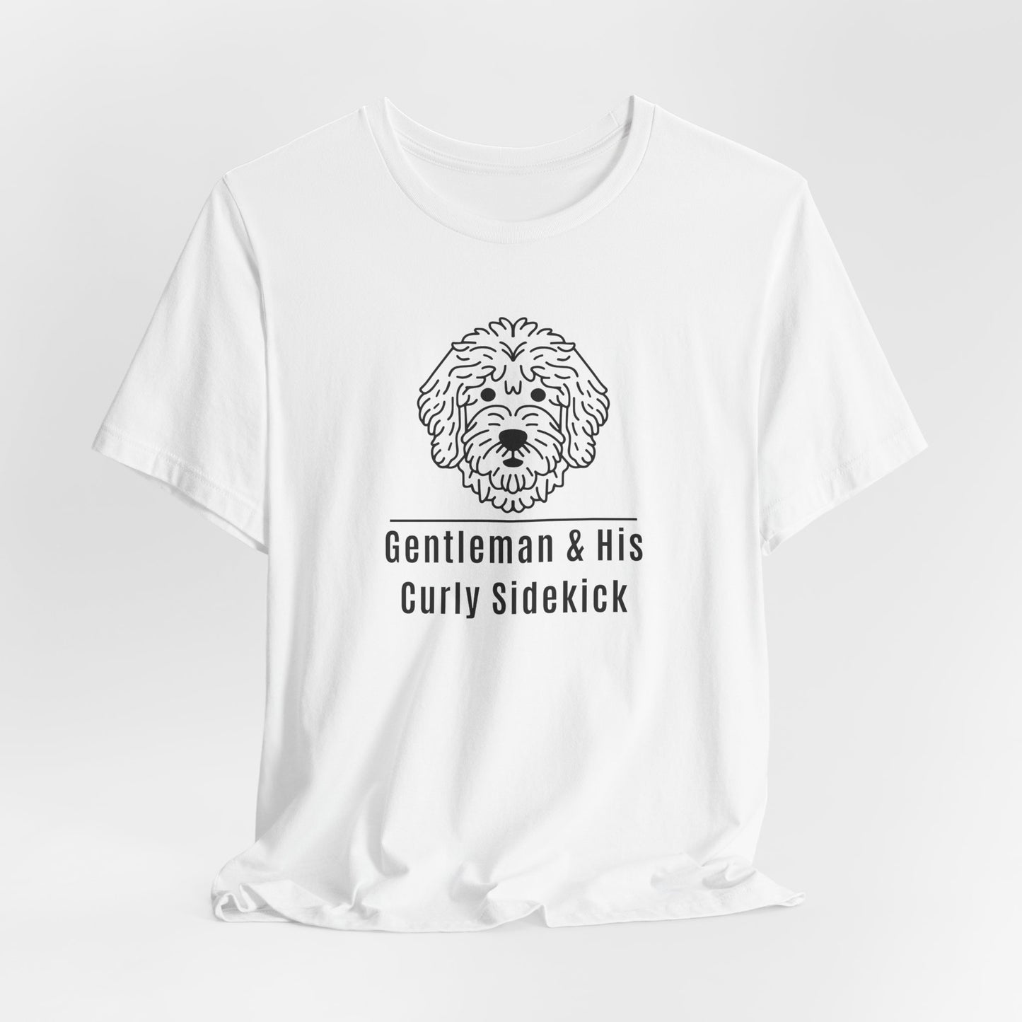 Gentleman & His Curly Sidekick Men T-Shirt