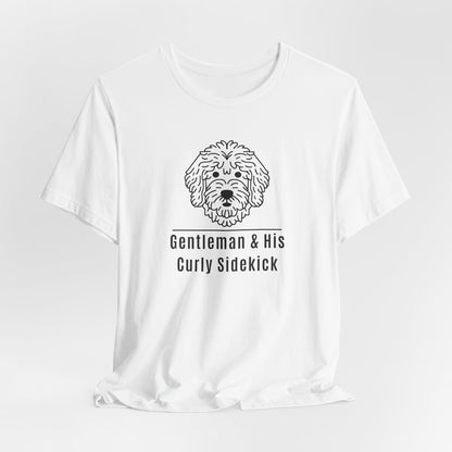 Gentleman & His Curly Sidekick Men T-Shirt