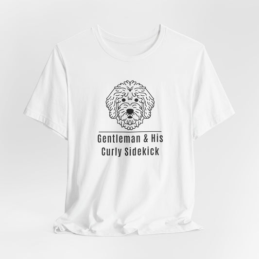 Gentleman & His Curly Sidekick Men T-Shirt