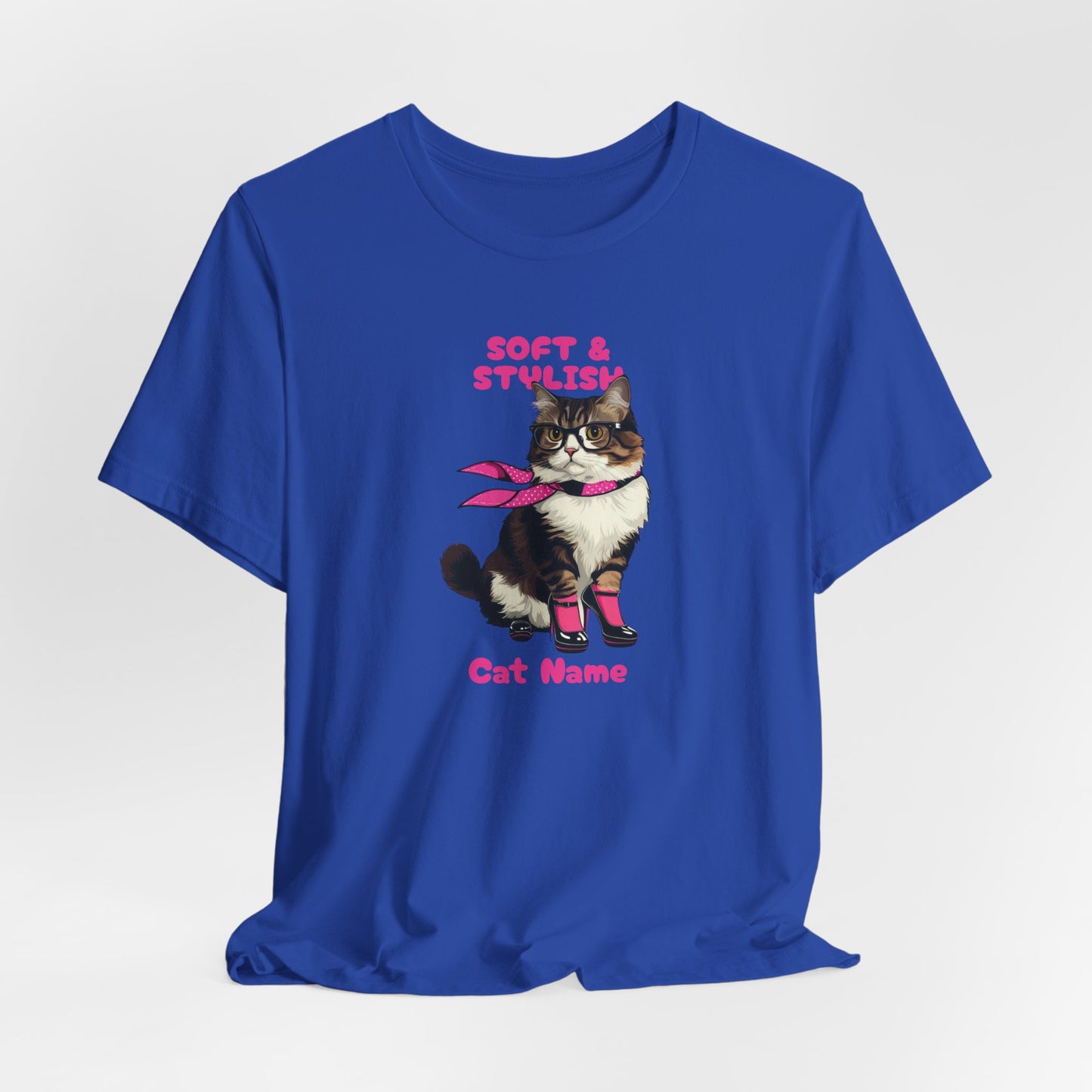 Cat Name Personalize Women T-Shirt