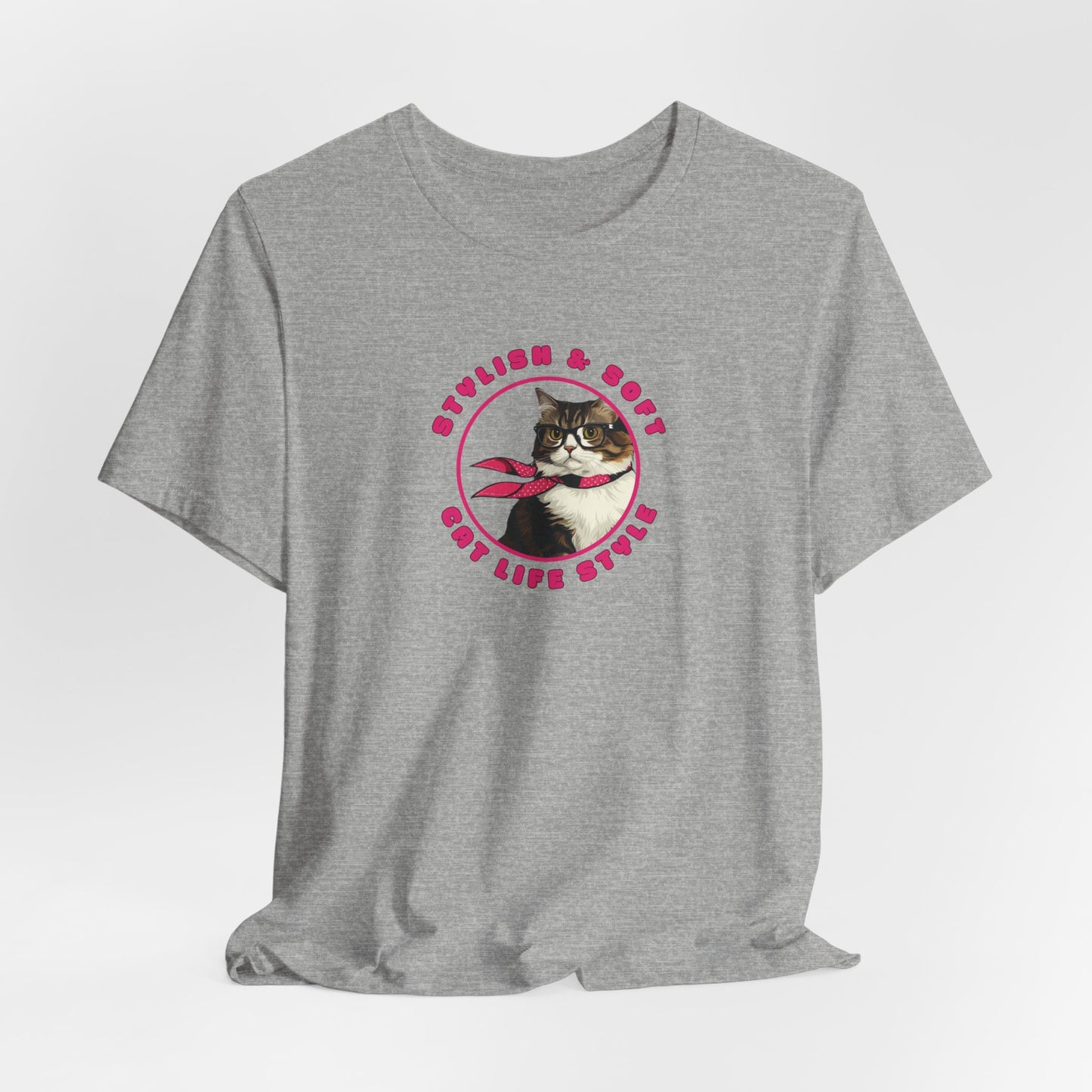 Stylish & Soft Cat Life Style Women T-Shirt
