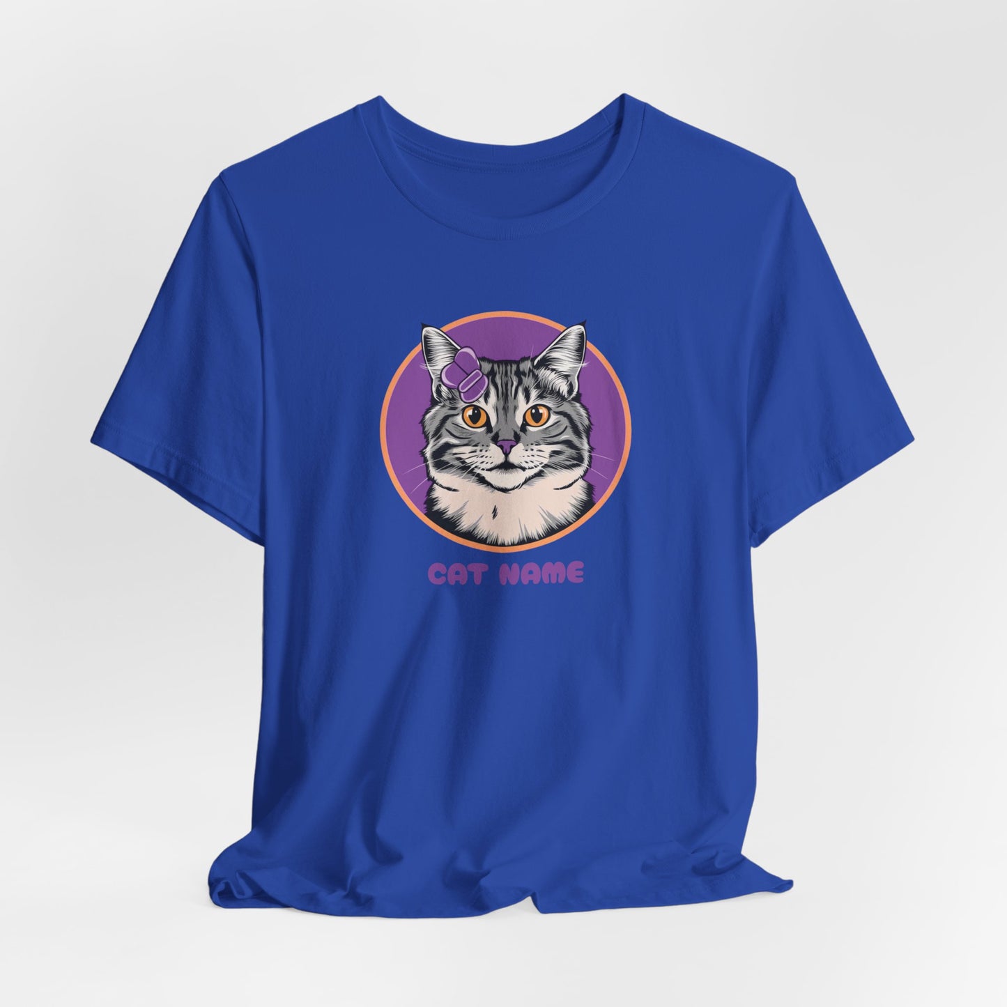Cat Name Personalize Women T-Shirt