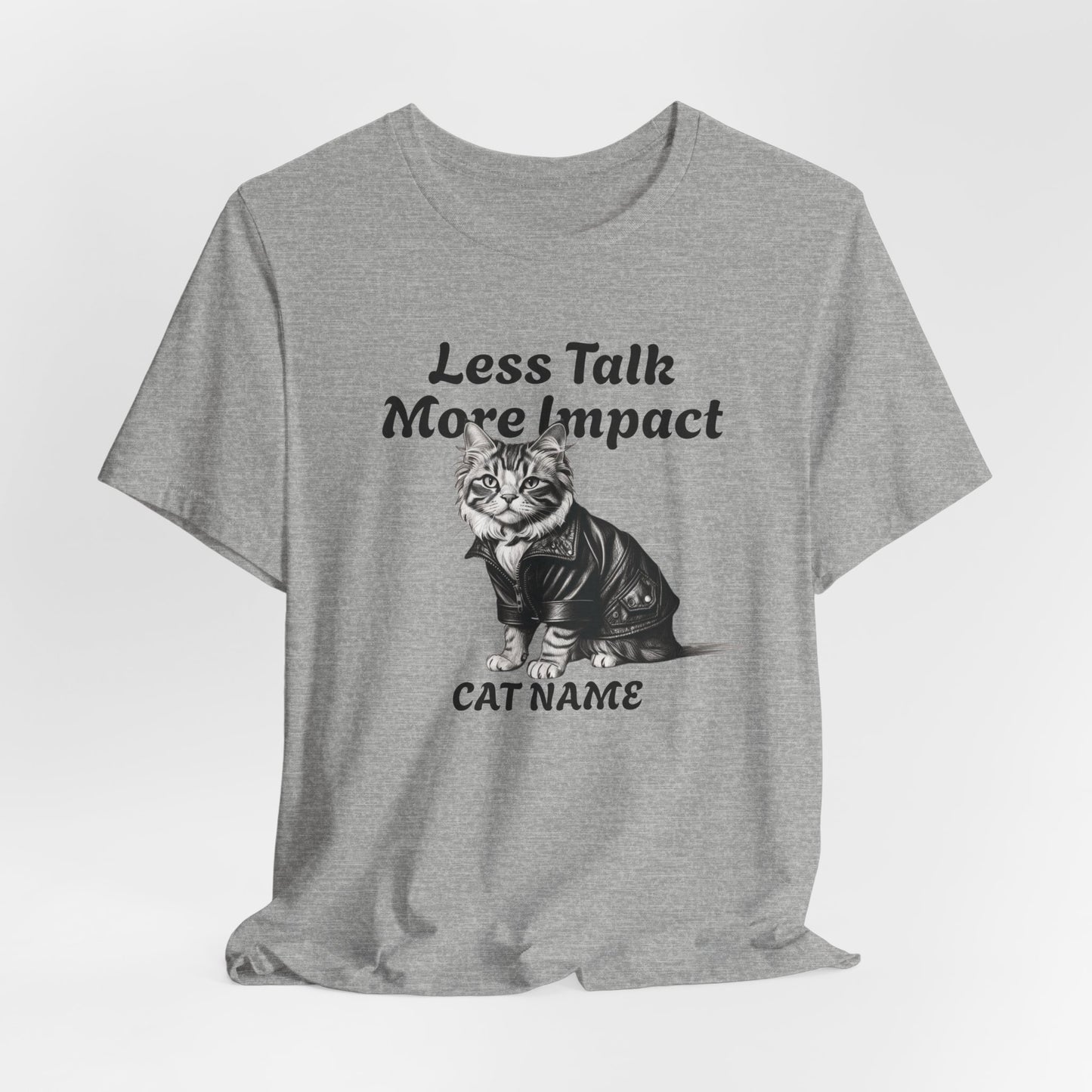 Cat Name Personalize Unisex T-Shirt