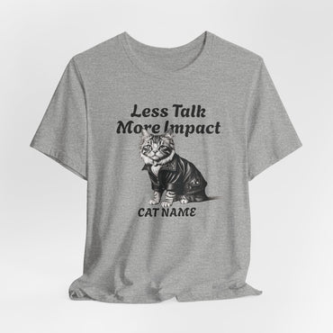 Cat Name Personalize Unisex T-Shirt