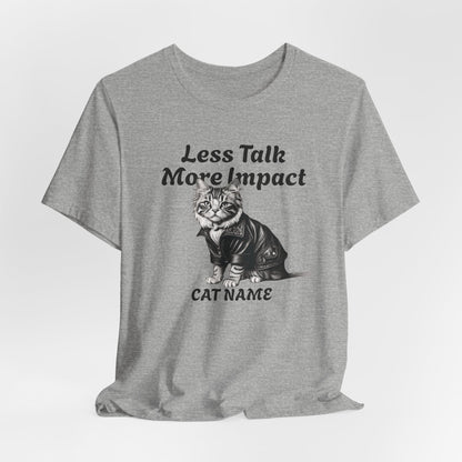 Cat Name Personalize Unisex T-Shirt