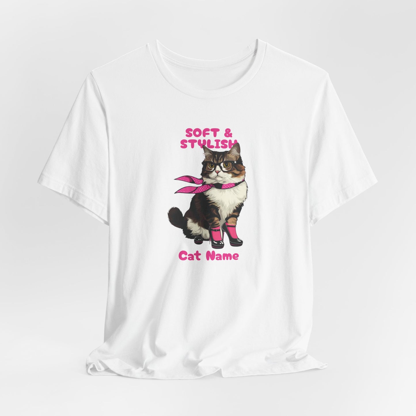 Cat Name Personalize Women T-Shirt