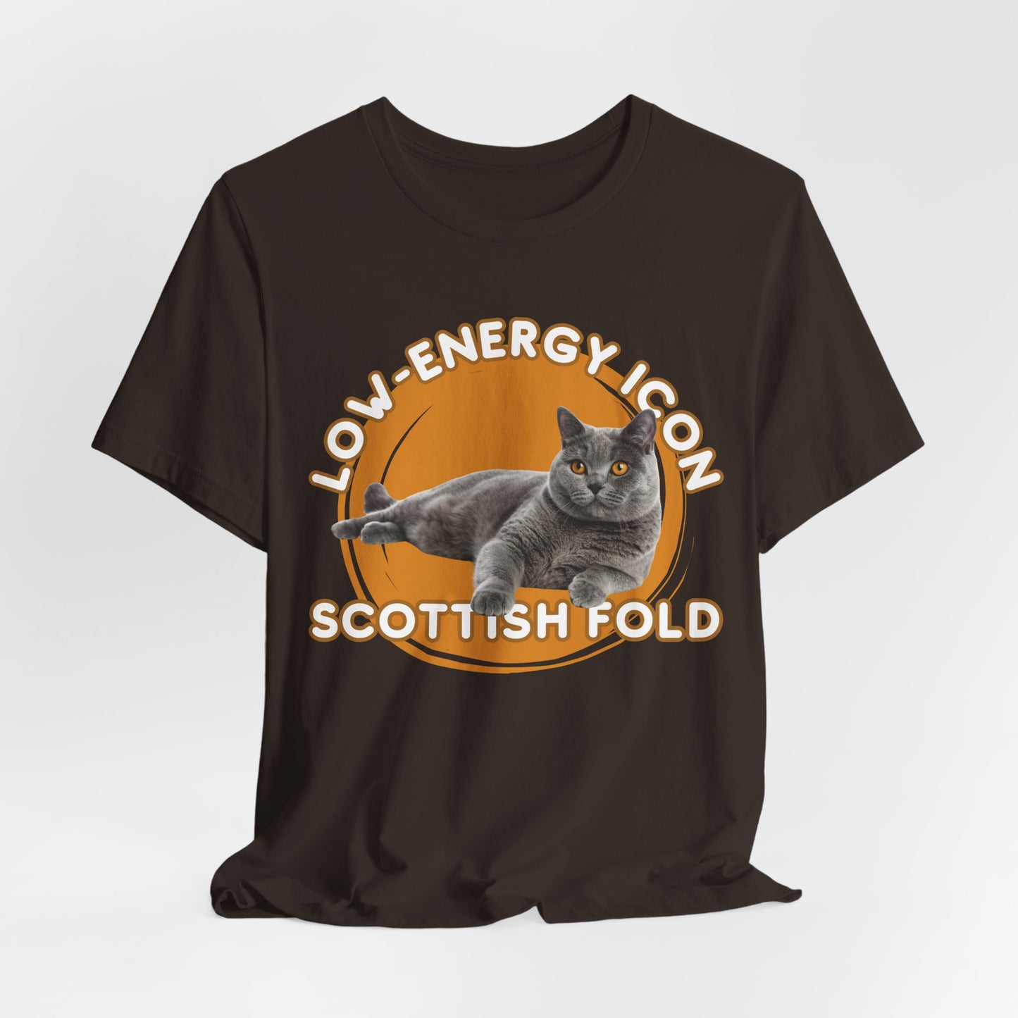 Low-Energy Icon Scottish Fold Unisex T-Shirt