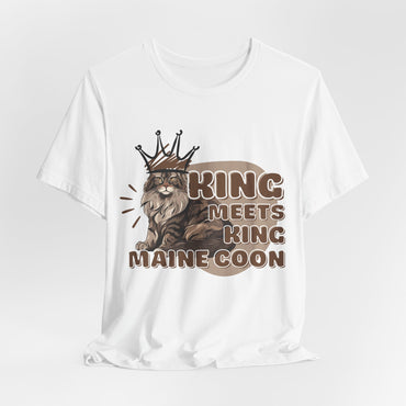 King Meets King Maine Coon Men T-Shirt