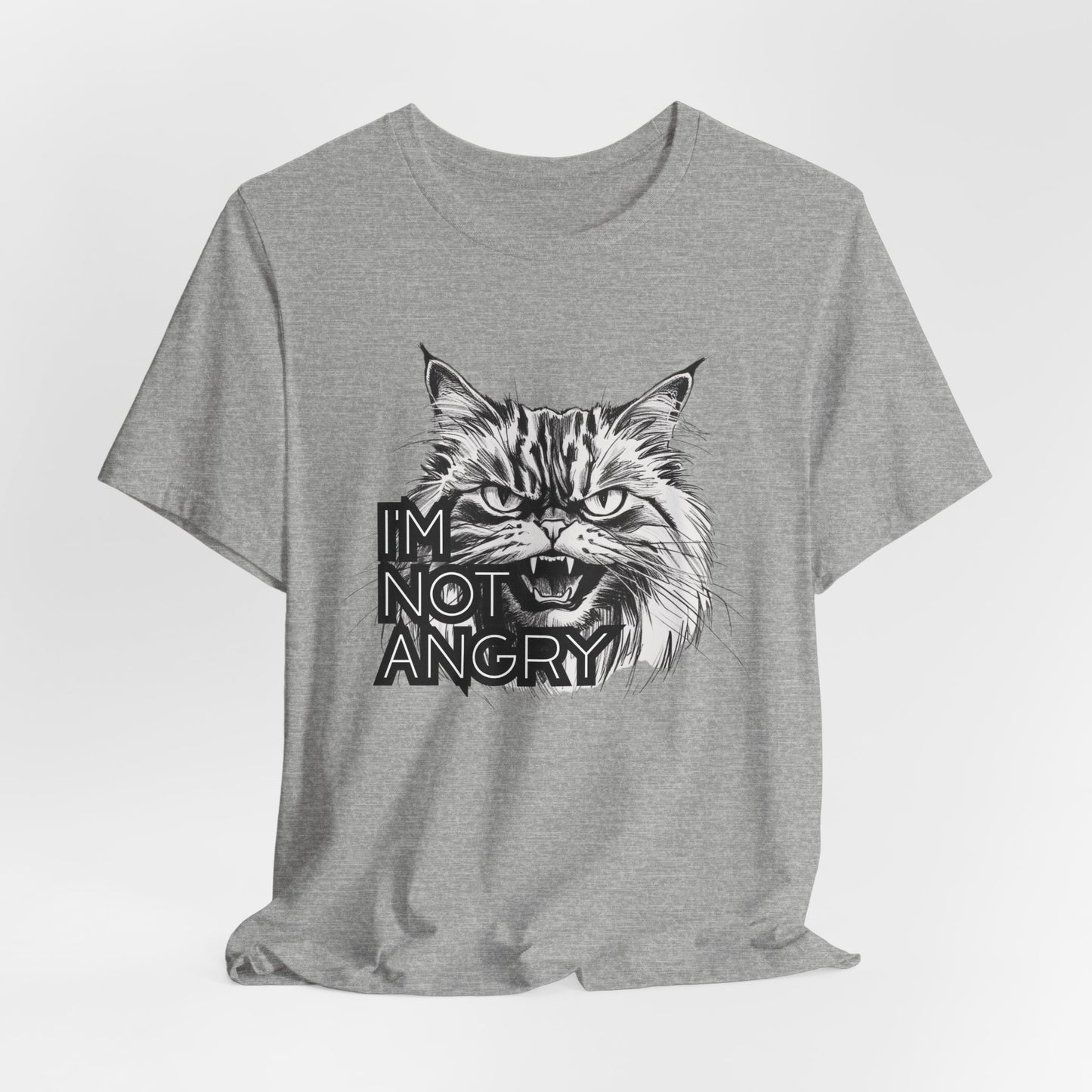 I'm Not Angry Unisex T-Shirt
