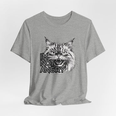 I'm Not Angry Unisex T-Shirt