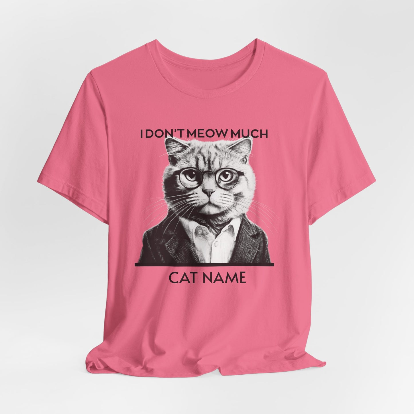 Cat Name Personalize Unisex T-Shirt