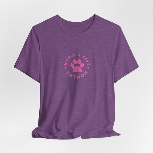 World’s Best Cat Mom Women T-Shirt
