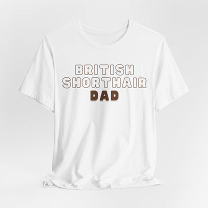 British Shorthair Dad Men T-Shirt