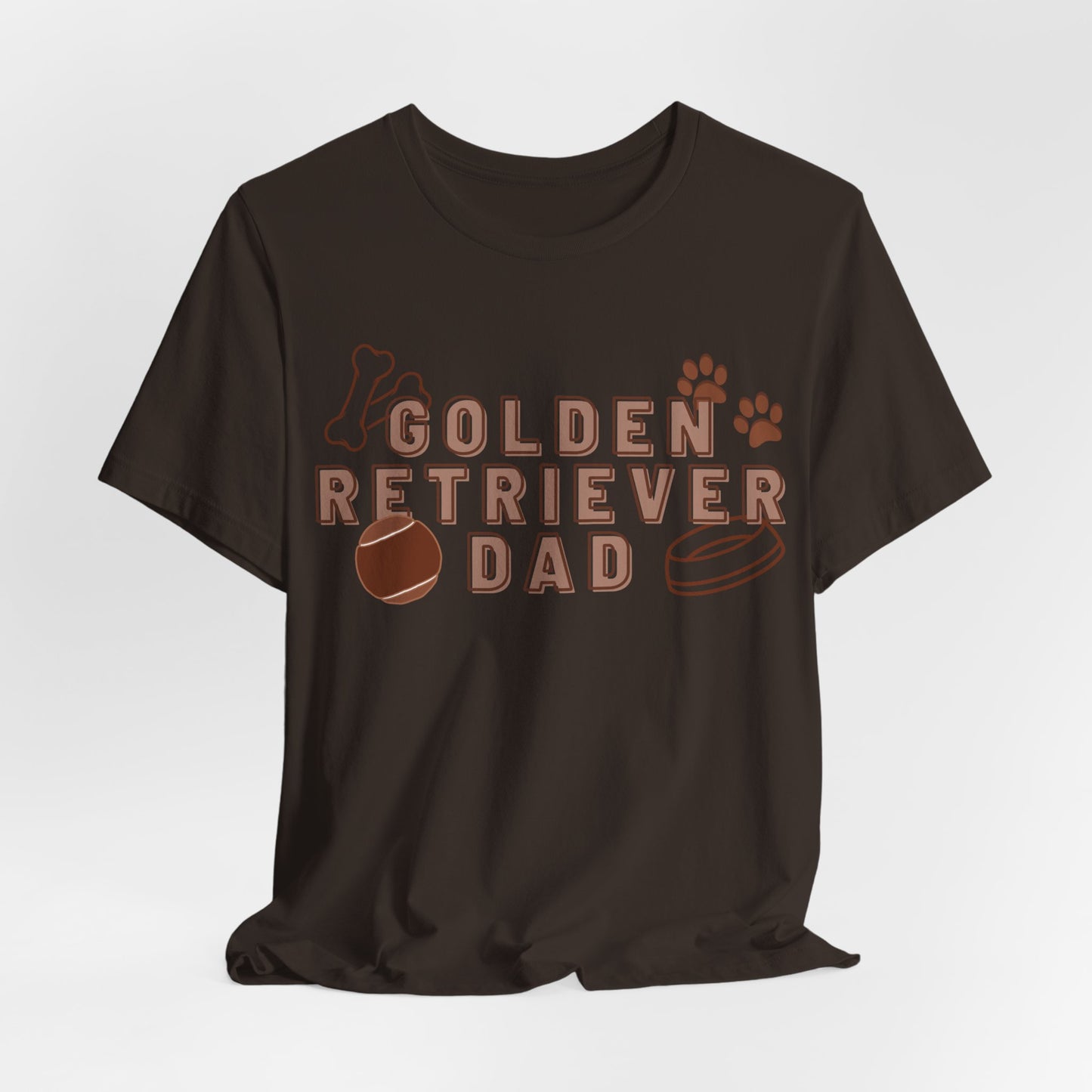 Golden Retriever Dad Men T-Shirt