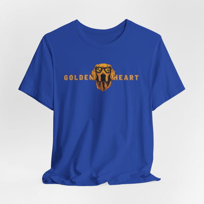 Golden Heart Unisex T-Shirt