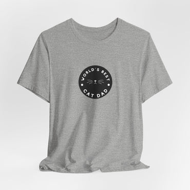 World’s Best Cat Dad Men T-Shirt