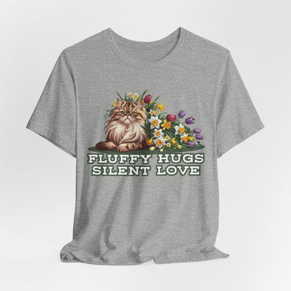 Fluffy Hugs Silent Love Women T-Shirt