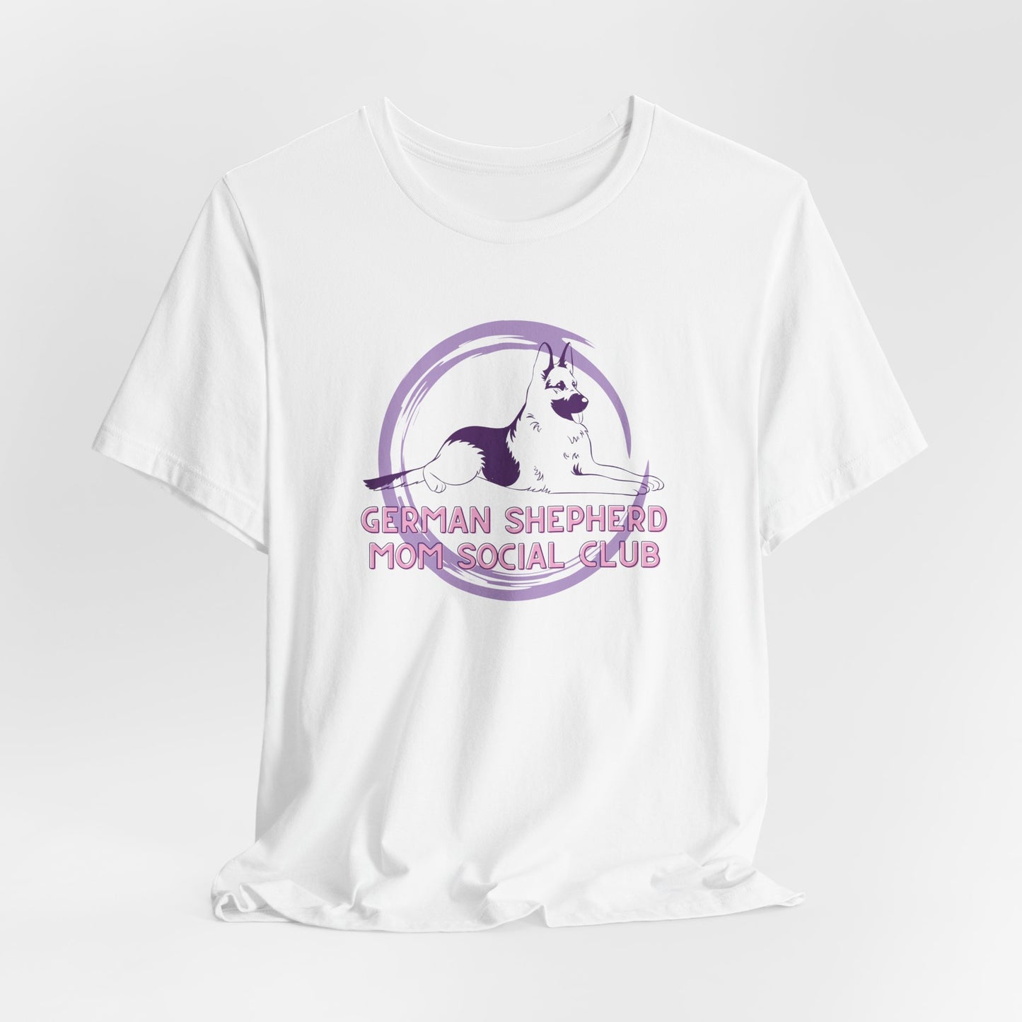 German Shepherd Mom Social Club Women T-Shirt