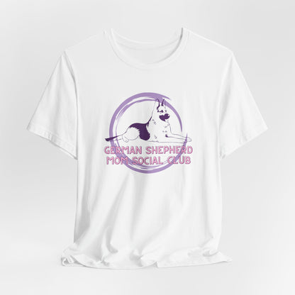 German Shepherd Mom Social Club Women T-Shirt