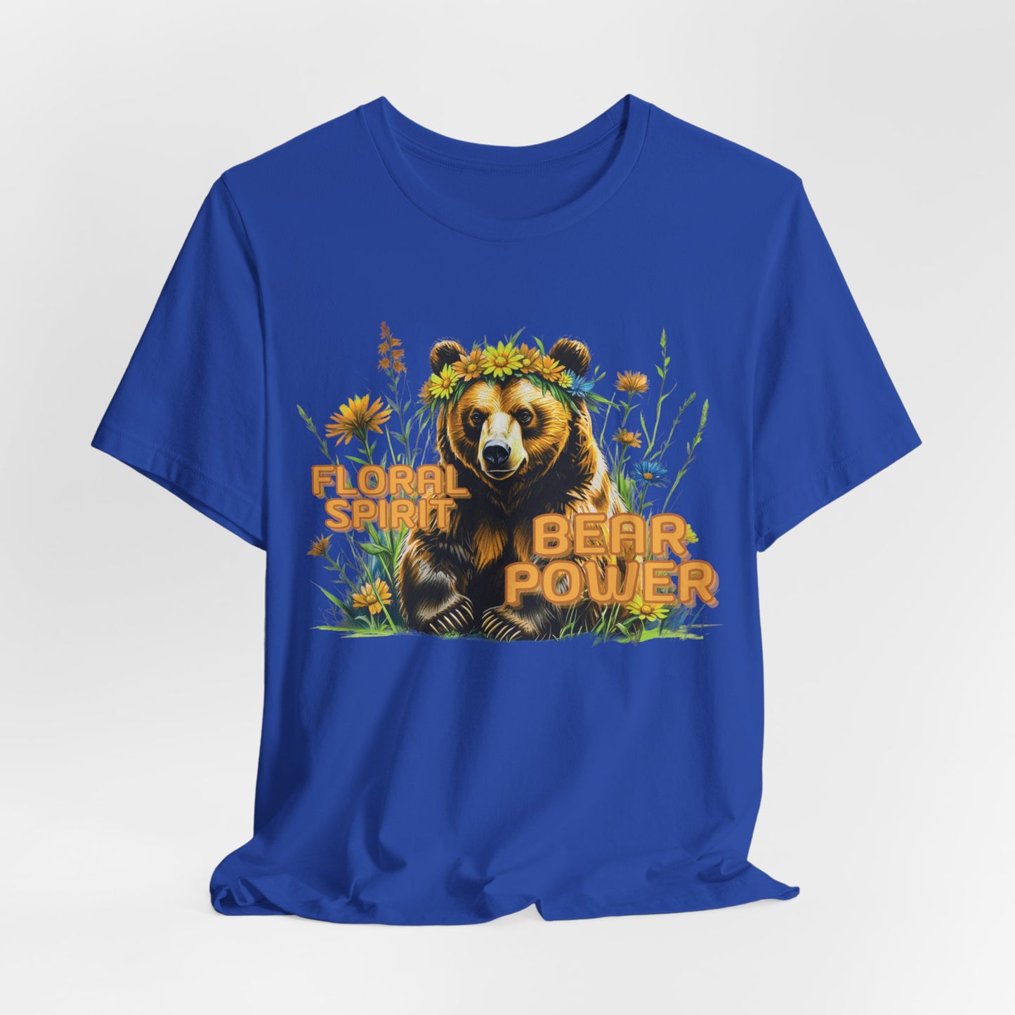 Floral Spirit Bear Power Women T-Shirt