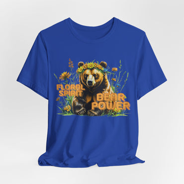 Floral Spirit Bear Power Women T-Shirt